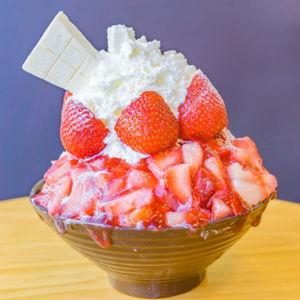 Shaved ice in Korea
