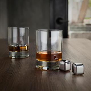 Glacier Rocks Steel Cube, Set of 4