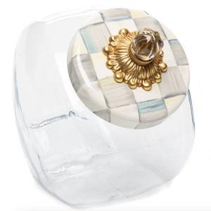 Sweets Jar with Sterling Check Lid