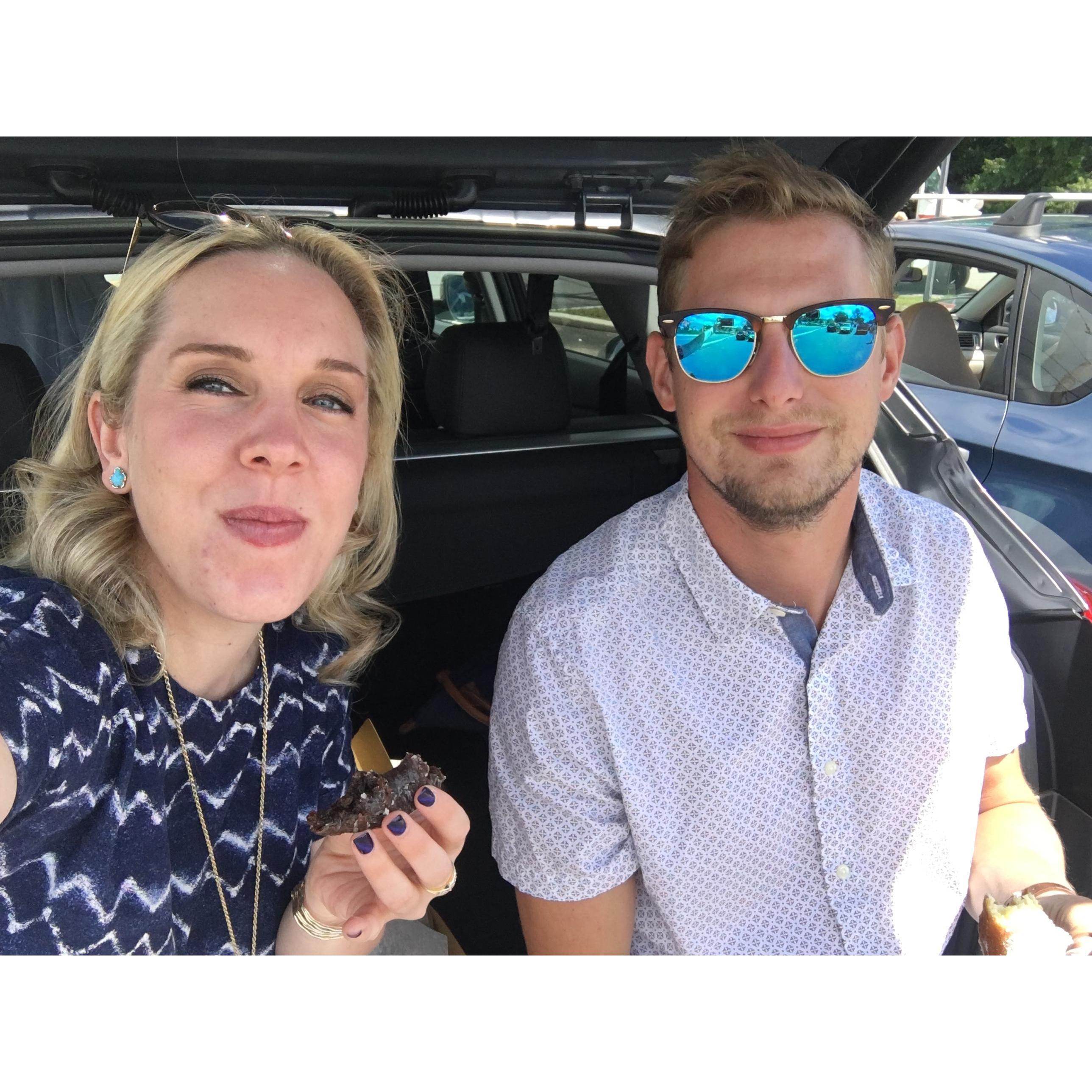 We will drive anywhere for Leanne's love of donuts!