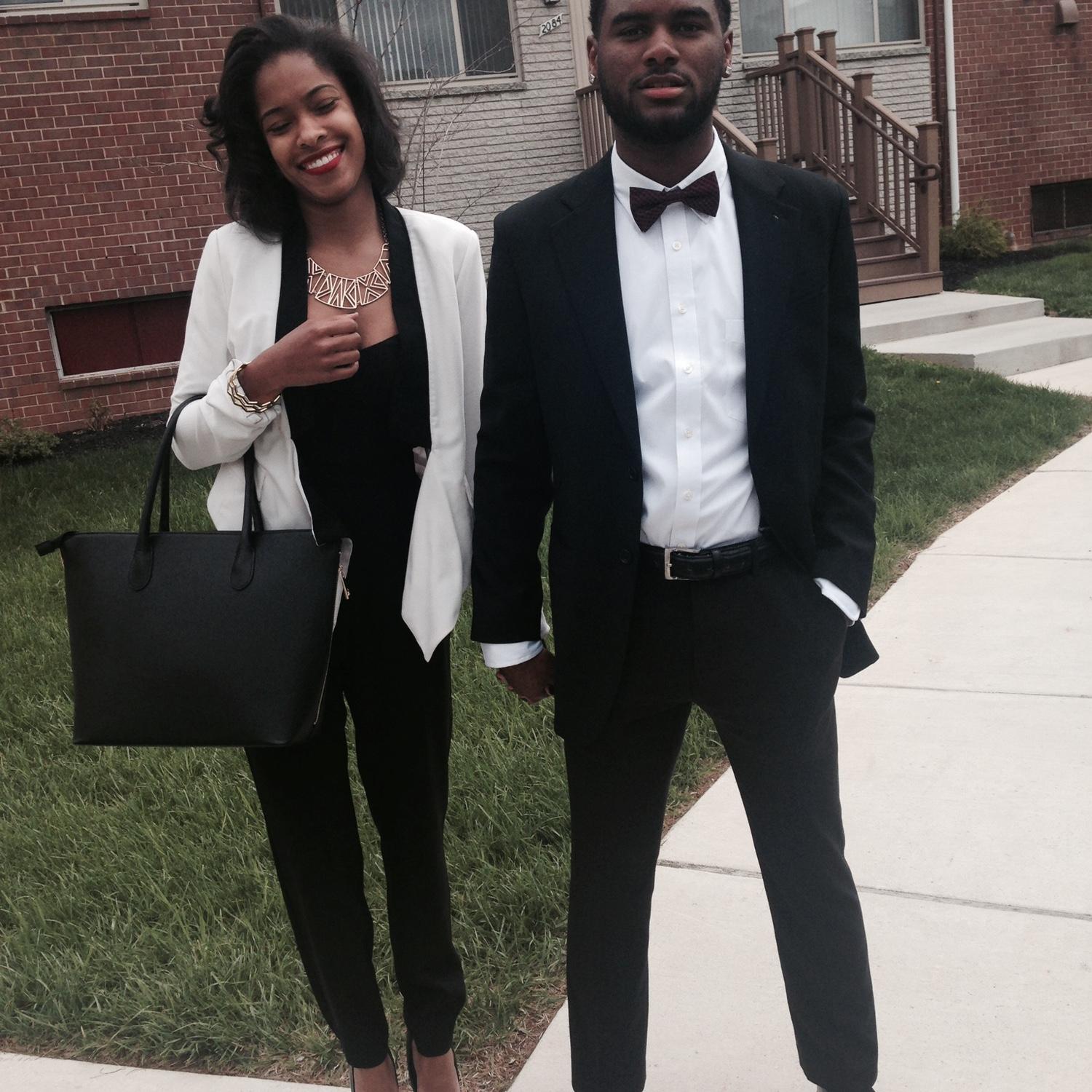 Another from our first fancy date.