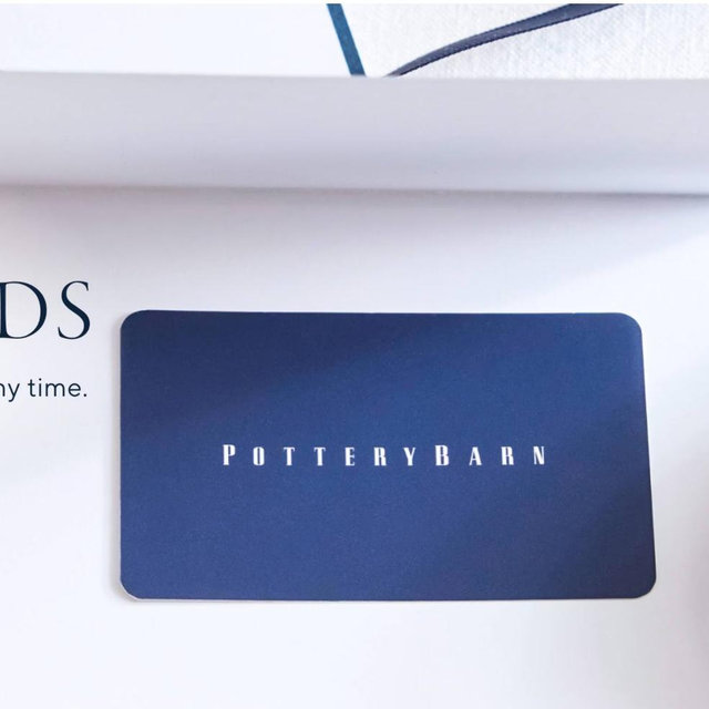 Pottery Barn gift card