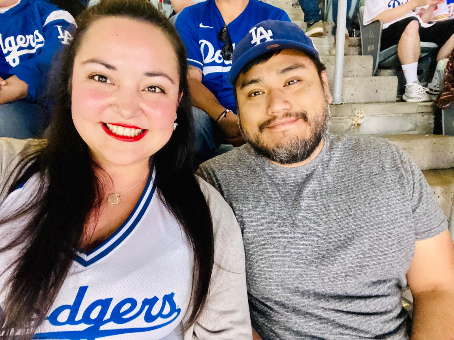 Oliver & Tiffany love sporting events. They have seen the Dodgers, Lakers, and LA Galaxy live