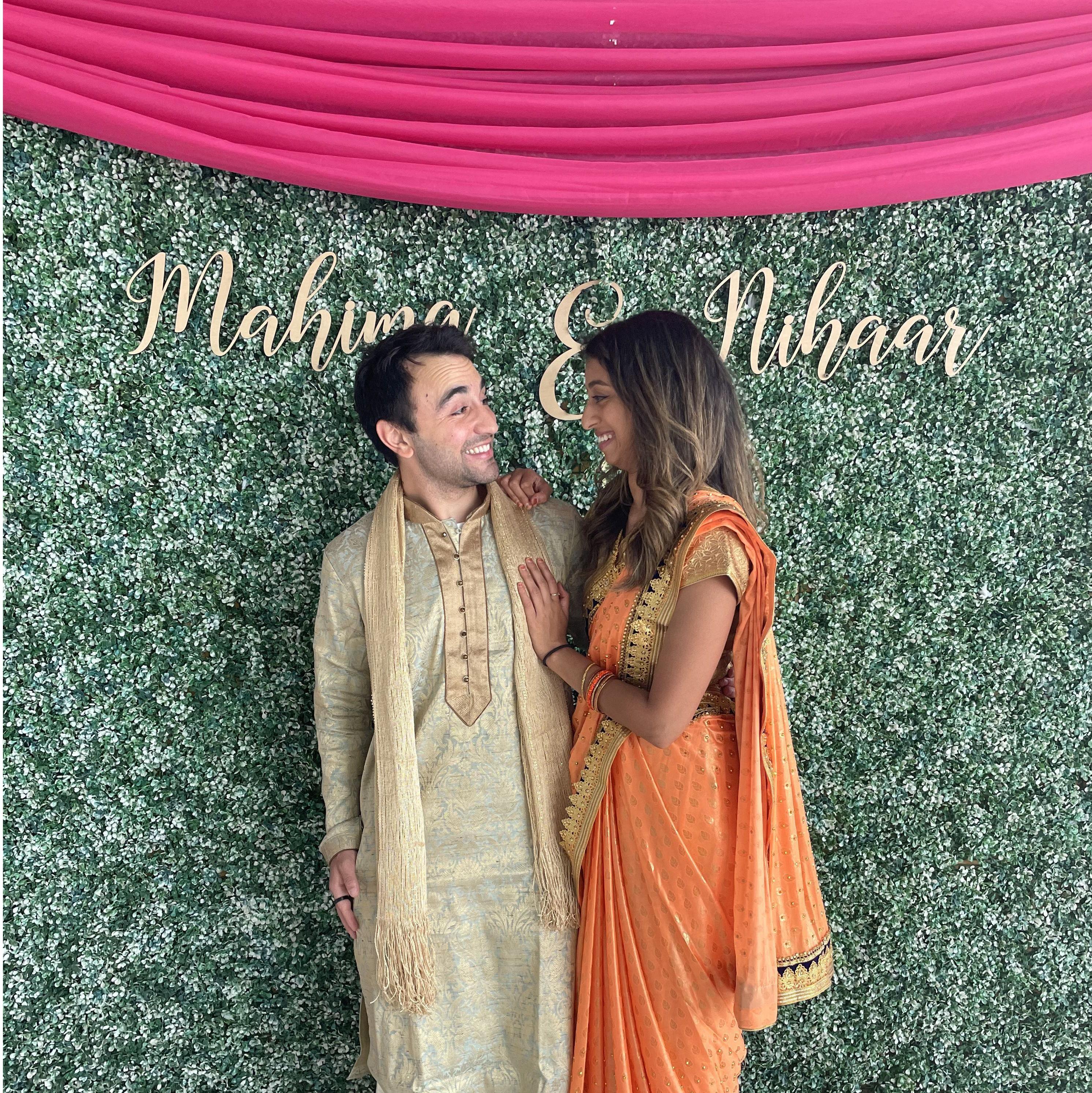 The start of the Indian weddings