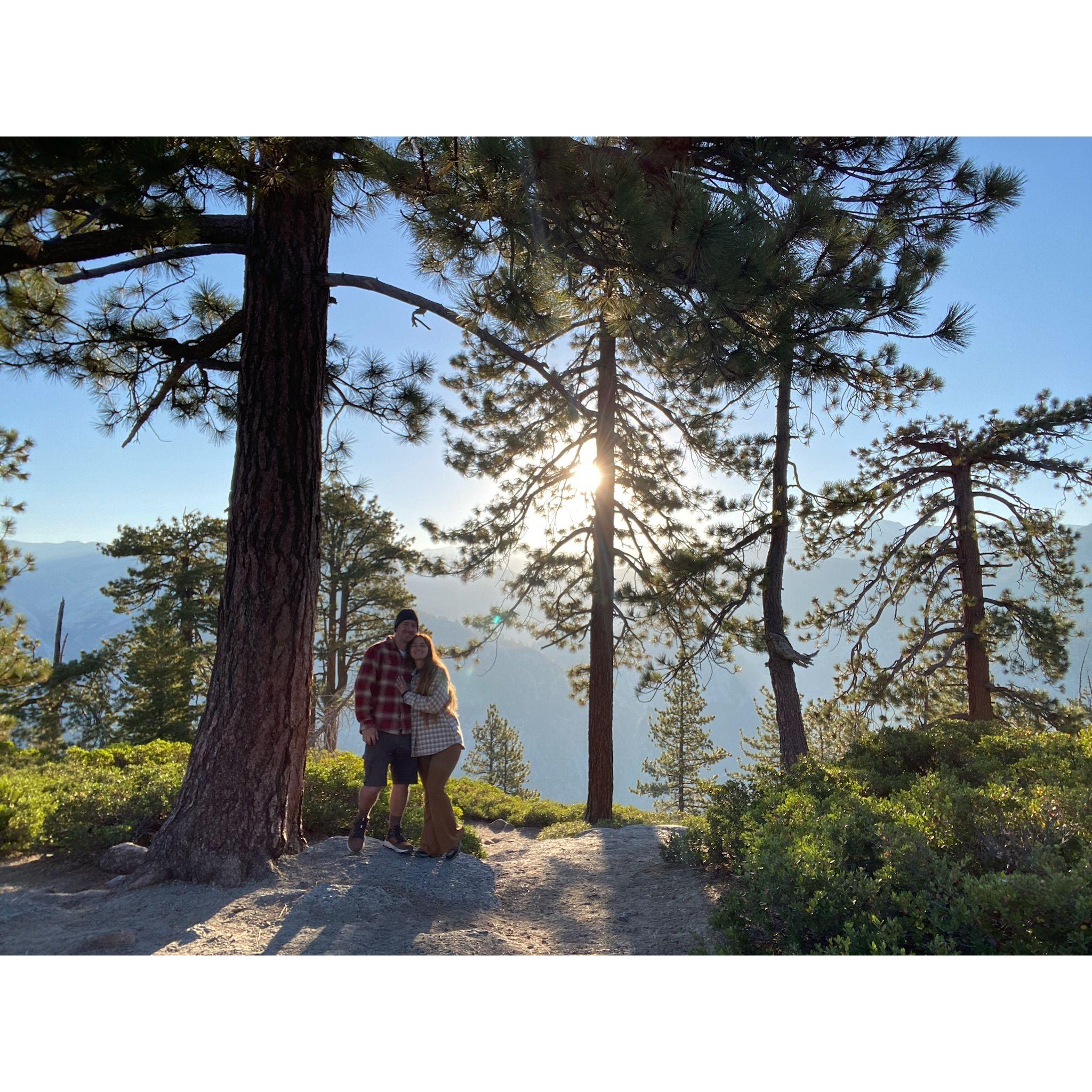 After he popped the question