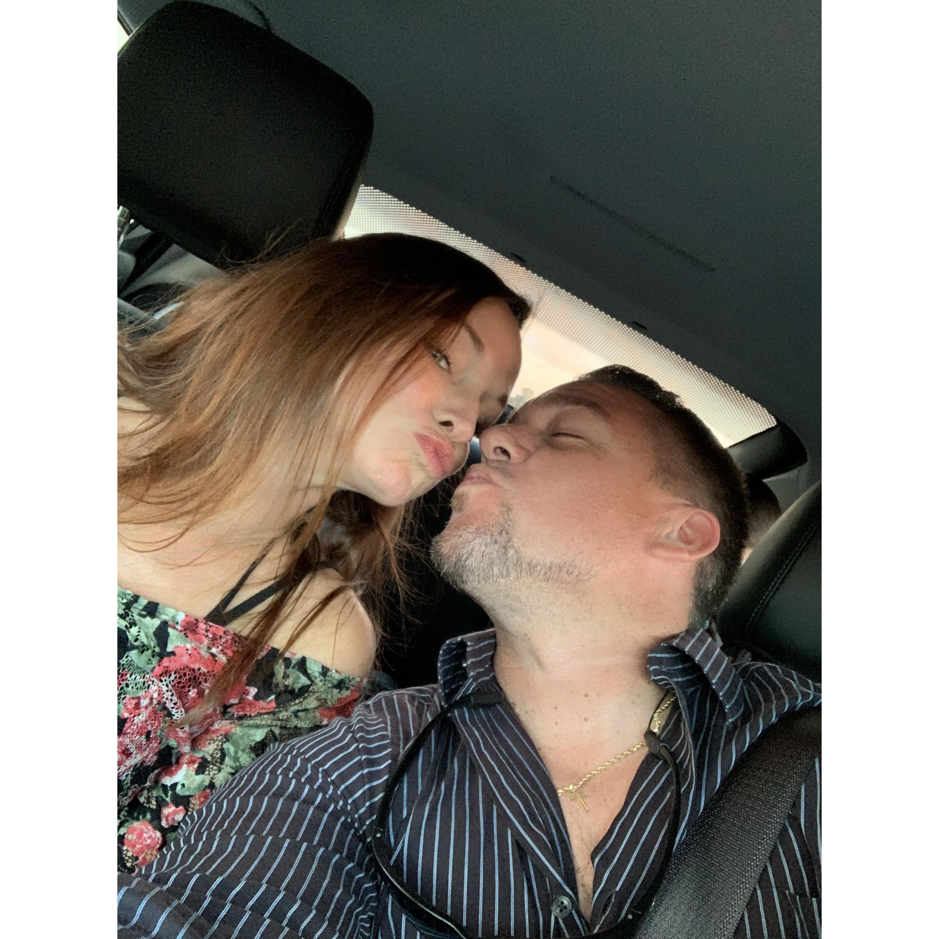 Our five year anniversary date.