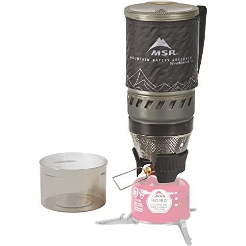 MSR WindBurner Personal Stove System for Fast Boiling Fuel-Efficient Cooking for Backpacking, Solo Travelers, and Minimalist Trips