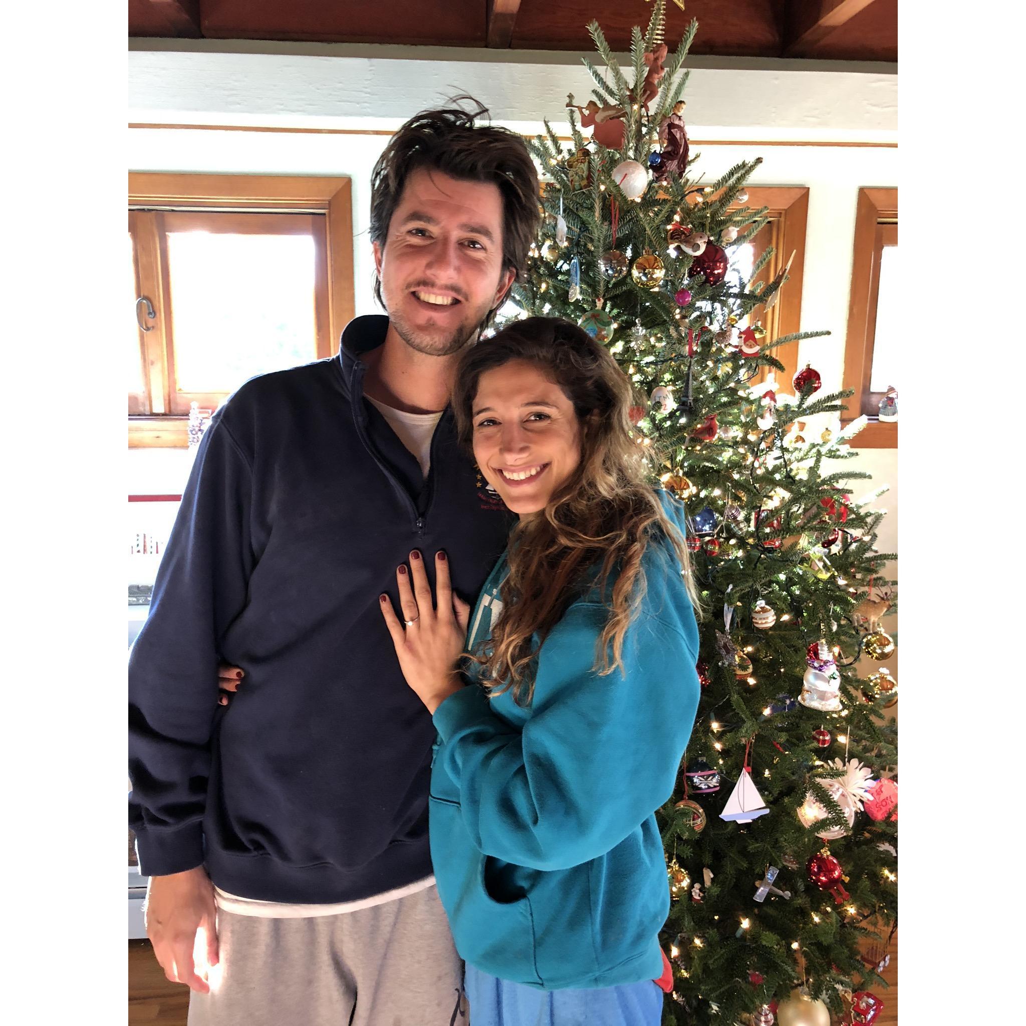 Our first Christmas engaged!