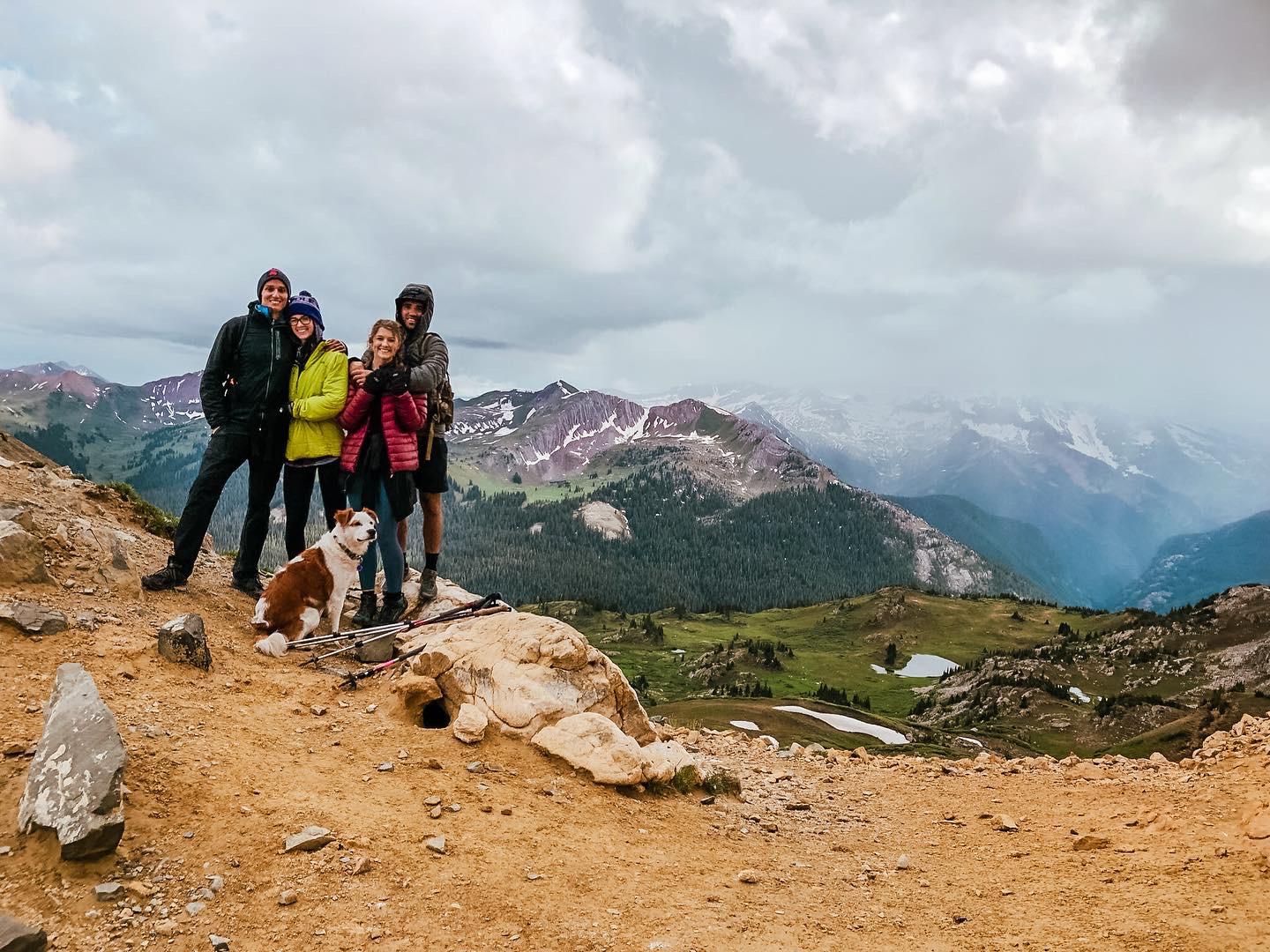 Backpacking in Snowmass, CO with Kam and Adam
