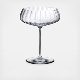 Round Up Sparkling Coupe Glass, Set of 2