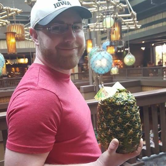 During Alex's visit to Florida, we went to Disney's Polynesian Resort, where Alex ordered what we dubbed the "big ass mai tai."