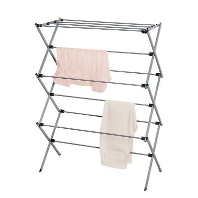 Honey-Can-Do Folding Steel Drying Rack - Silver