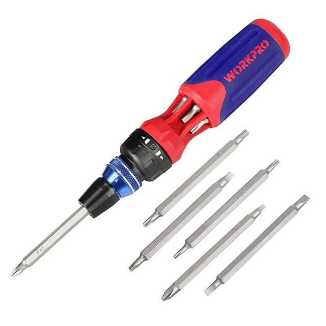 SUNHZMCKP Magnetic Screwdriver Set 66-Piece, S2- Alloy Tool Steel, Includes  Slotted/Phillips/Torx Mini Precision Screwdriver, Replaceable Screwdriver