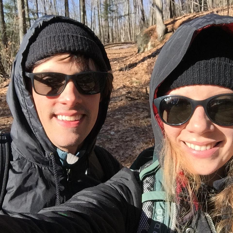 Mount Wantastiquet near our home in Brattleboro - January 2019
