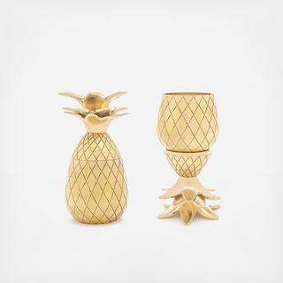 Pineapple Shot Glass, Set of 2