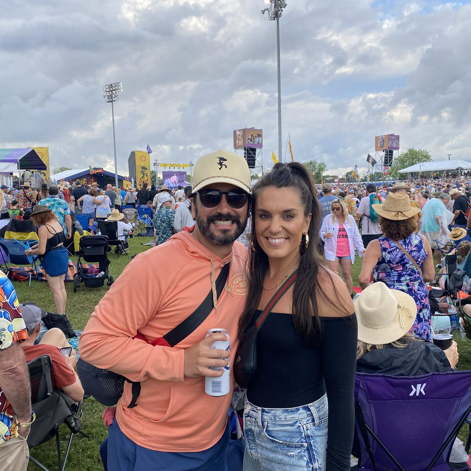 Jazz Fest for OJ's bday
