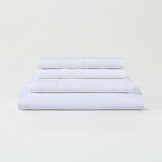 LuxeWeave Organic French 4-Piece Sheet Set