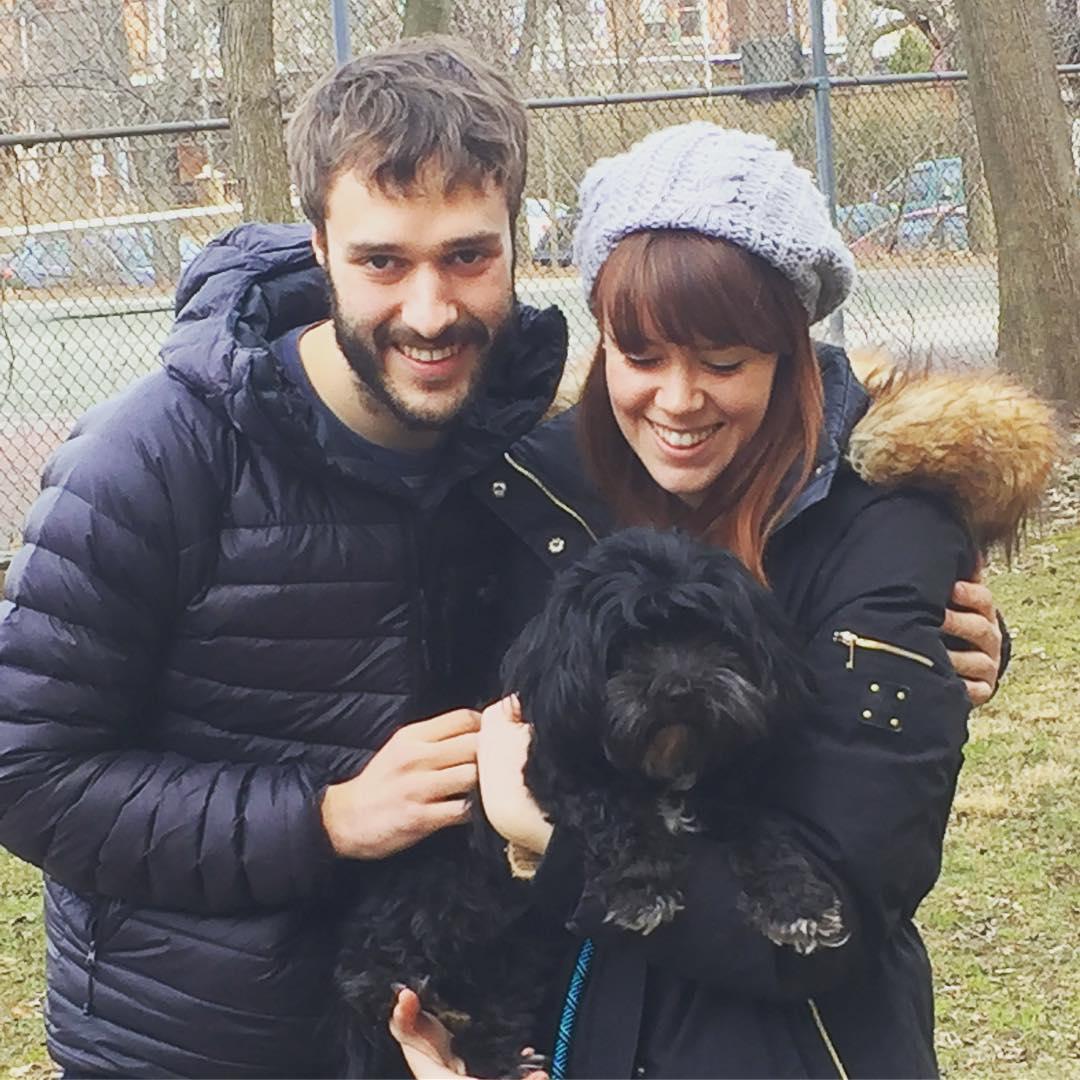 We adopted our dog Rosie in February 2018
