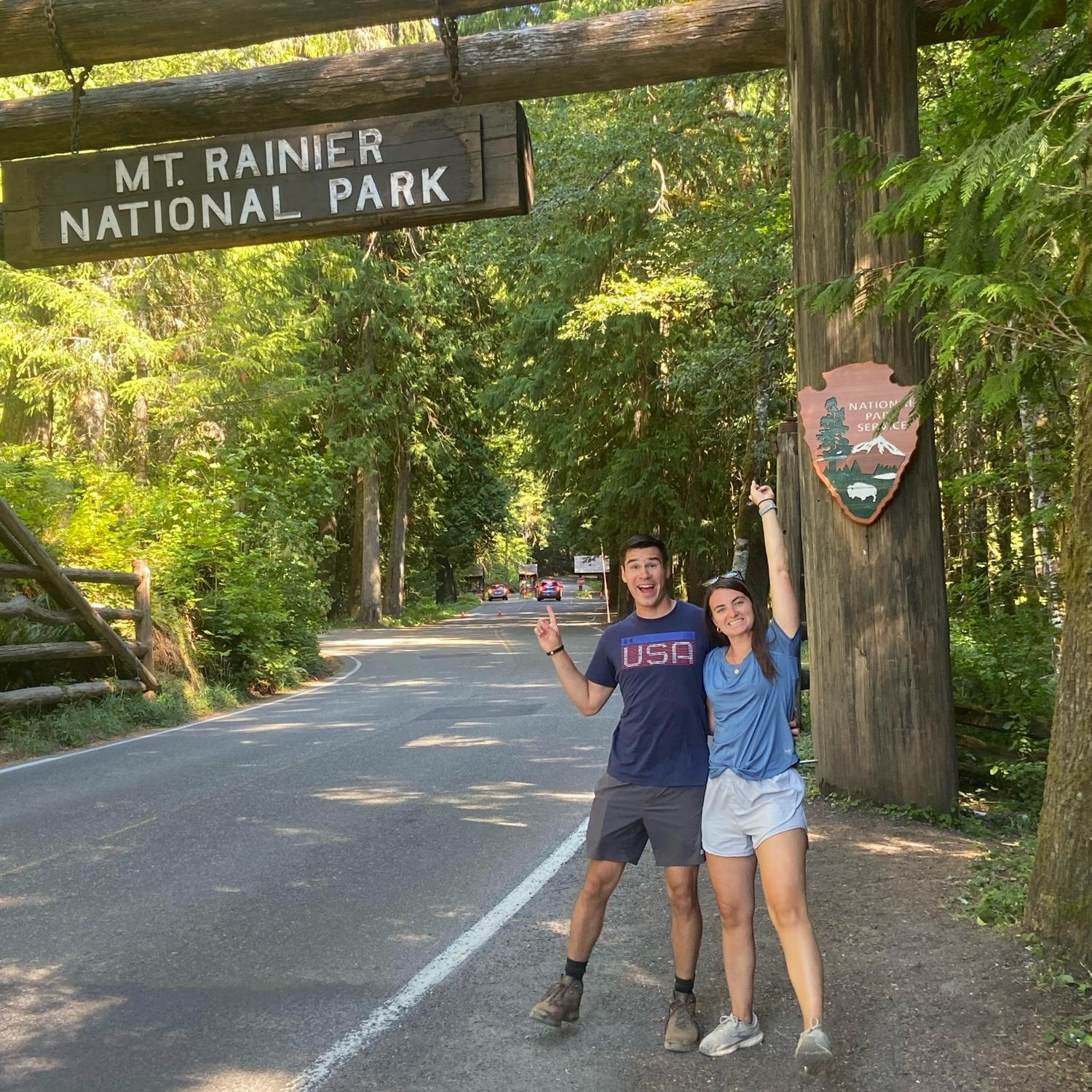 August 14, 2023. Washington State. Mount Rainier National Park w/ the Bryson Family!
