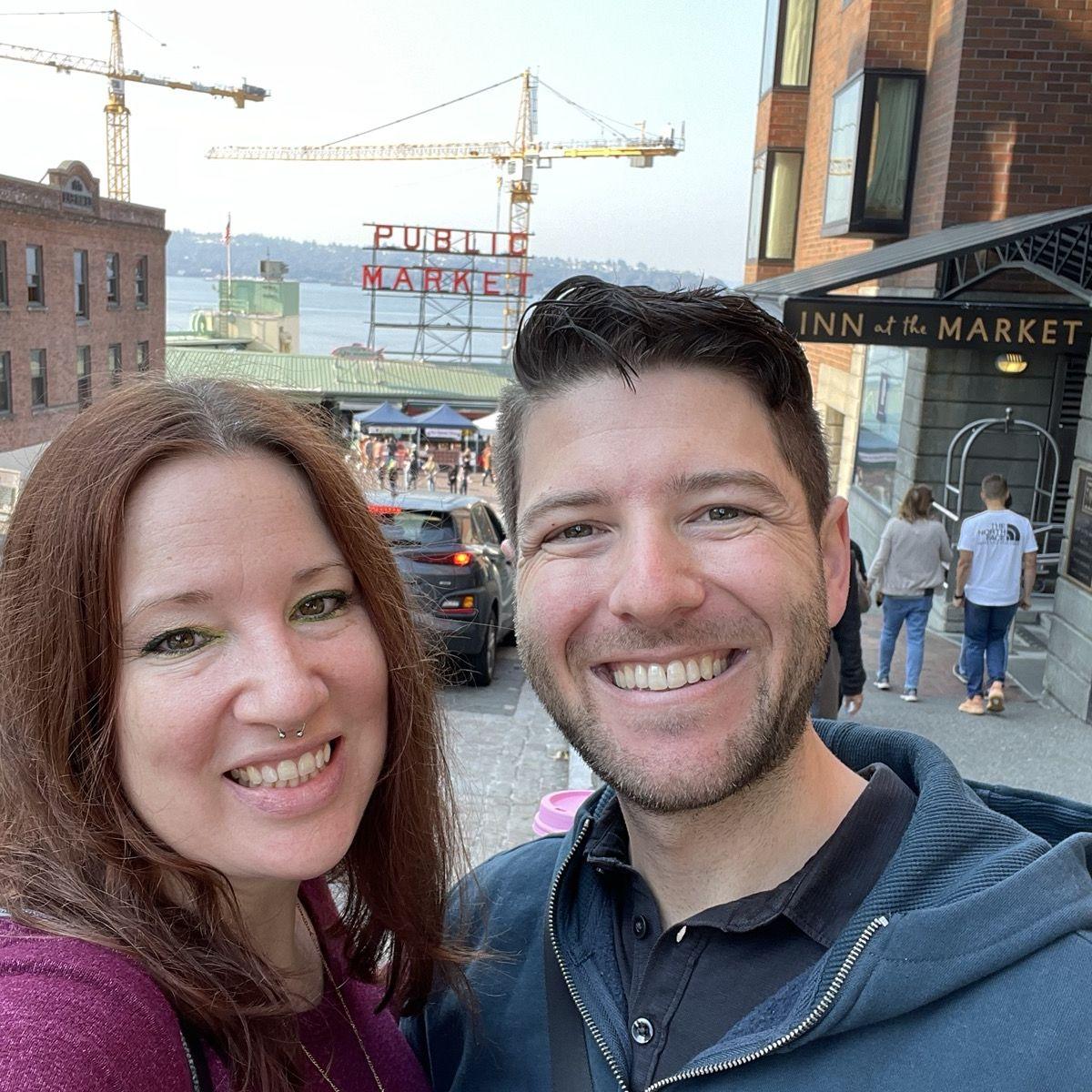 Pike Place Market in Seattle Washington - Oct 2022
