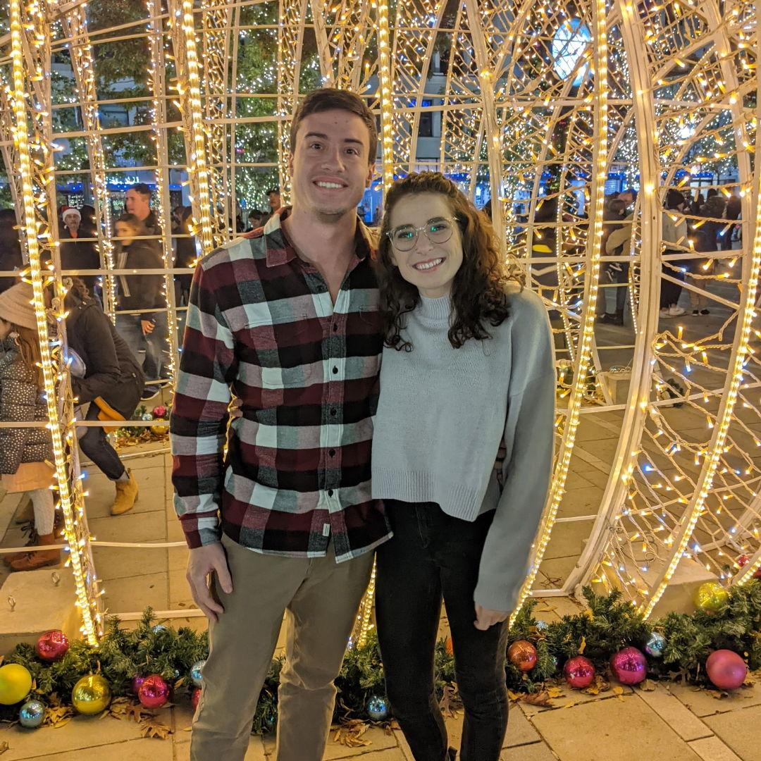 Our first picture together