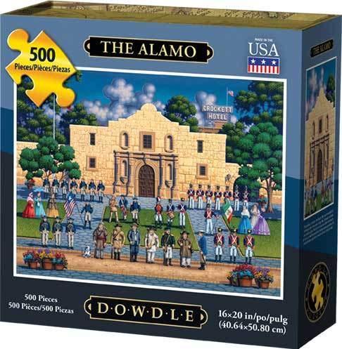 Dowdle Jigsaw Puzzle - The Alamo - 500 Piece