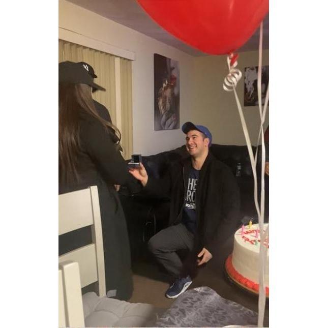 She said "yes"!