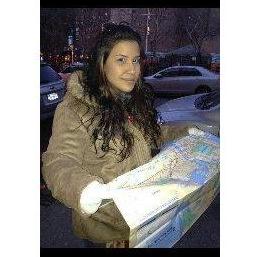 Mariette fresh off the airplane