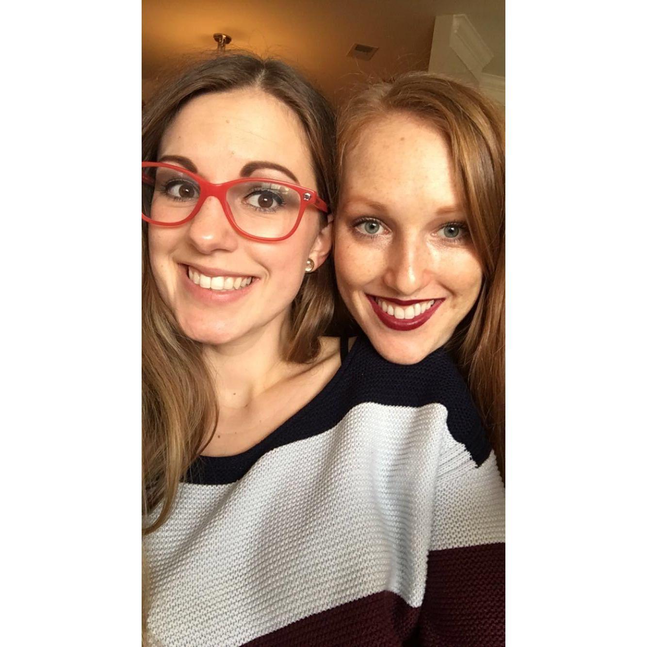 Lauren and I, xmas 2017