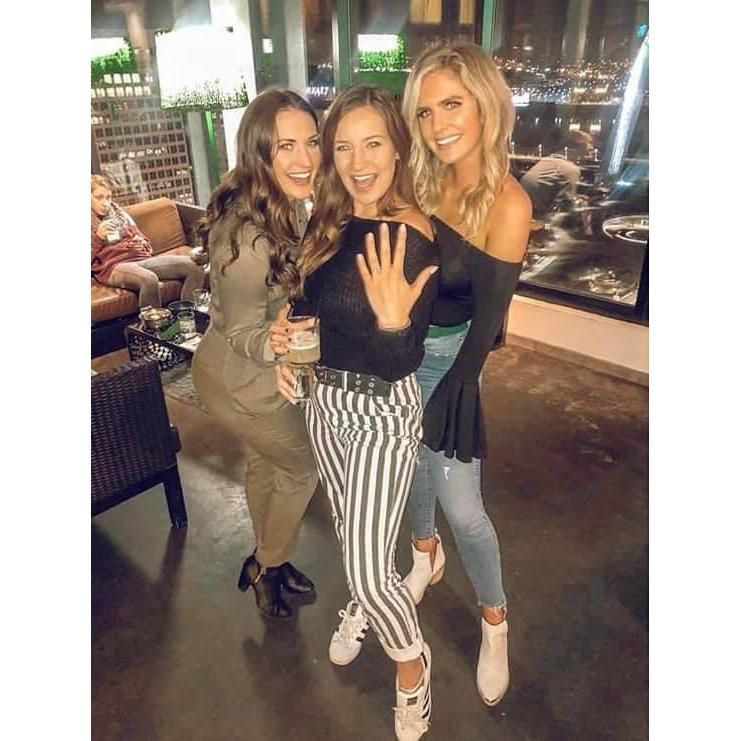 Two of the best friends a girl could ask for! Hannah of the left & Adele on the right! Adele flew in to surprise me all the way from NC!
