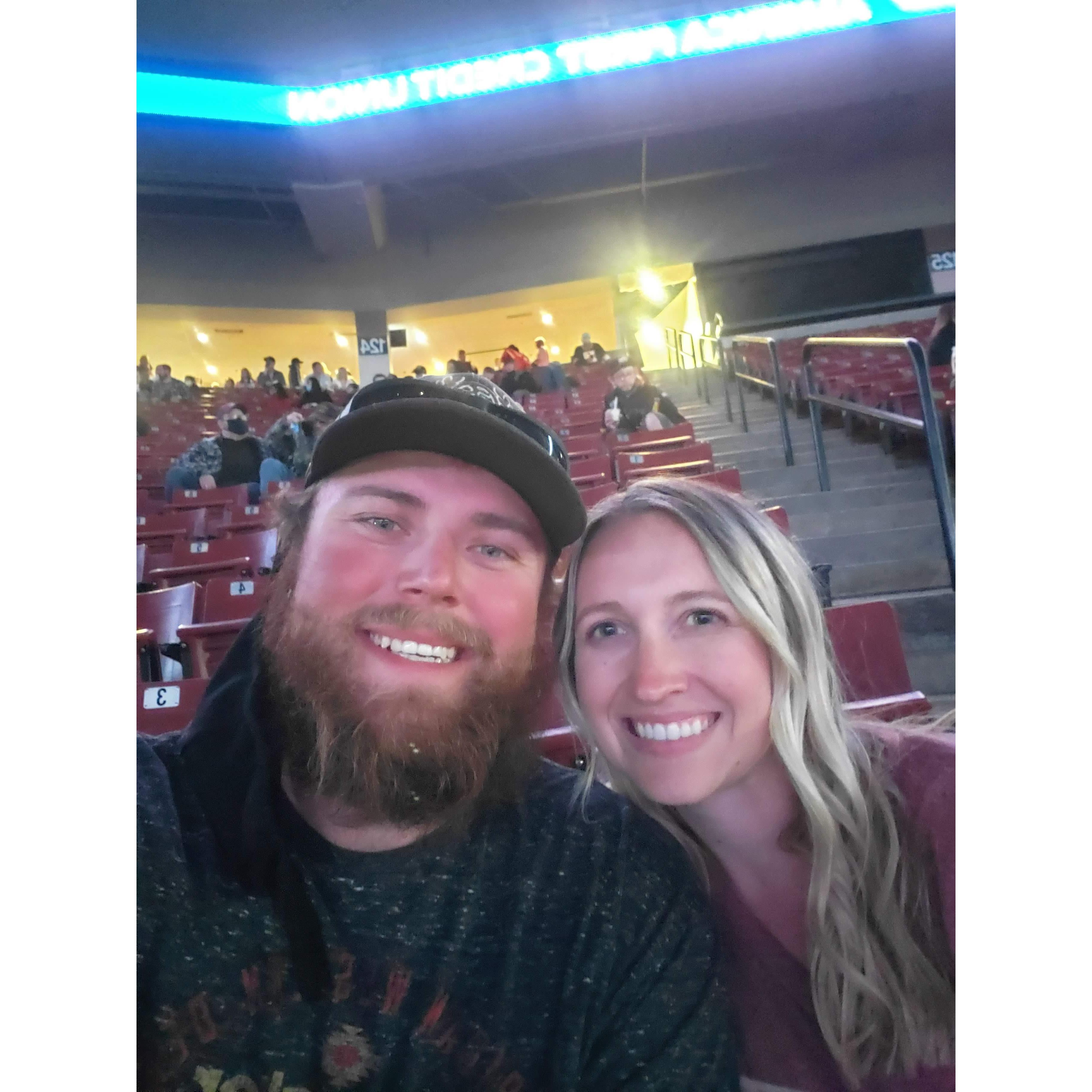 April 2021 - Grizzly Hockey game