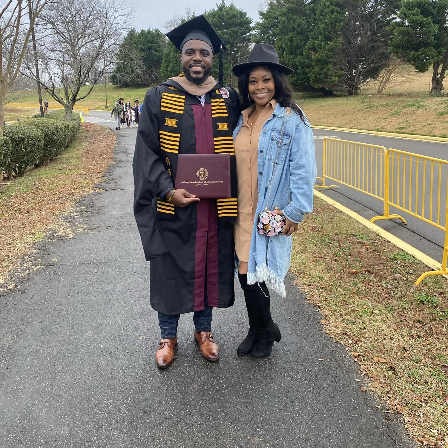 Jordan received his MBA, 2021.