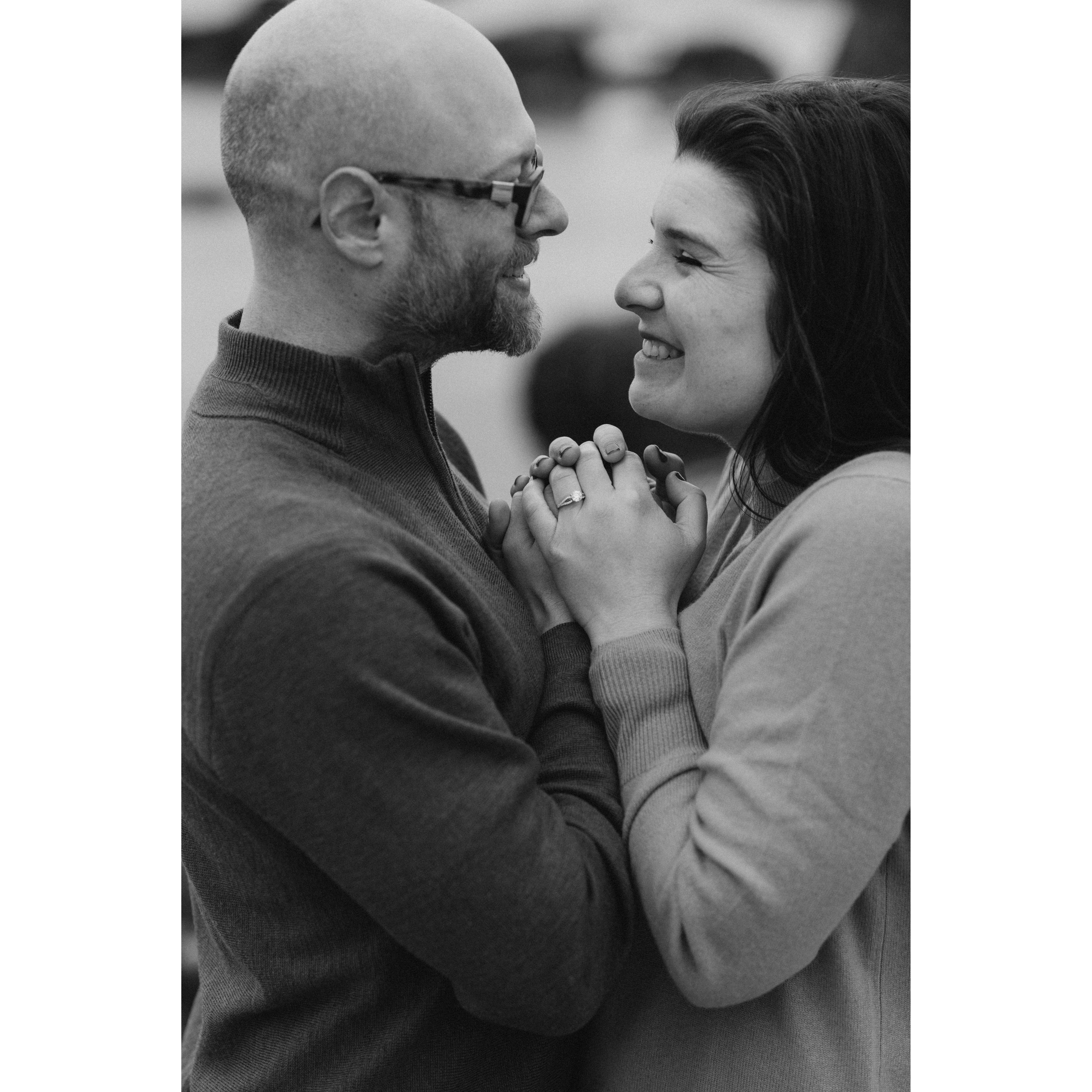 She said yes!