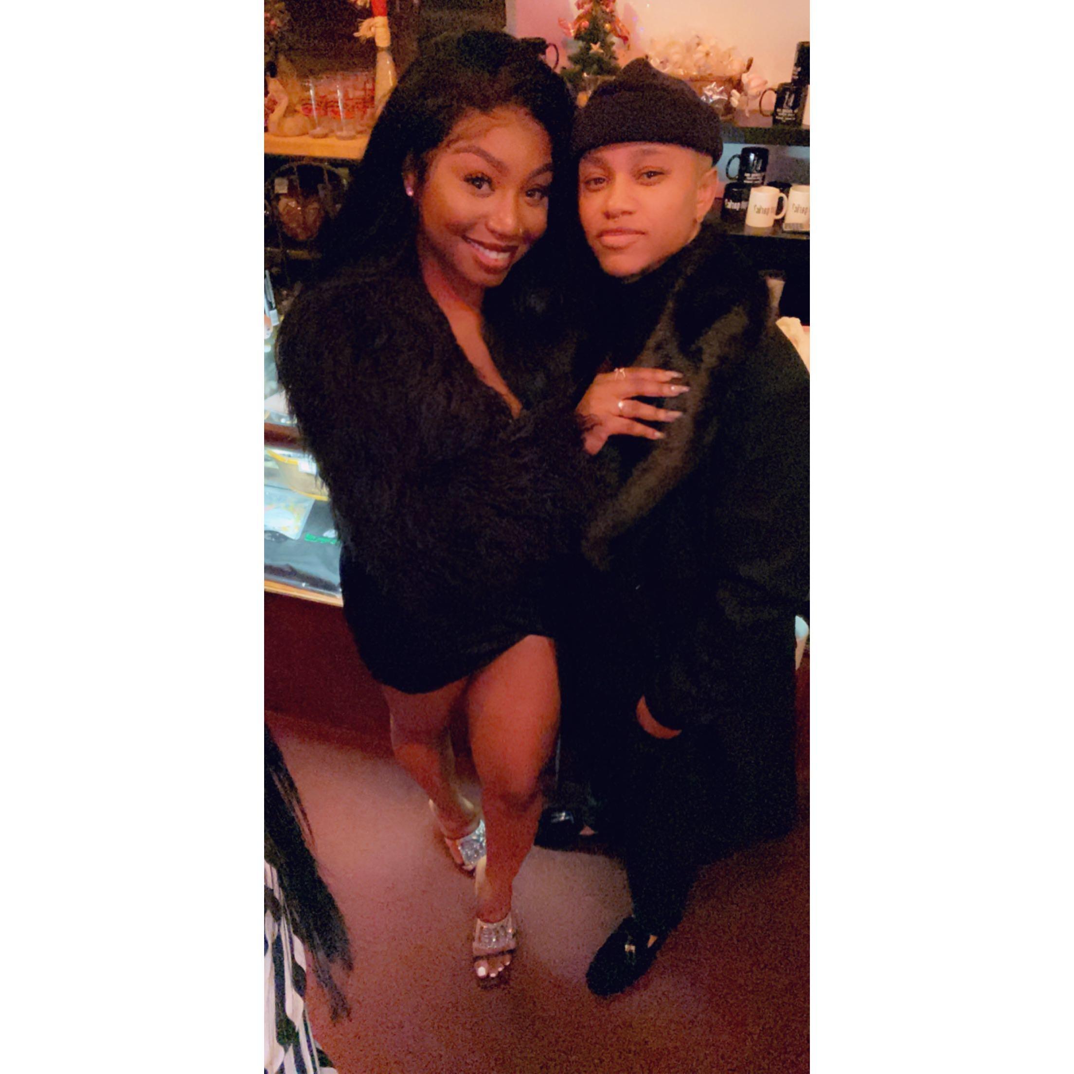 NYE 2019 - Right after she said "YES"