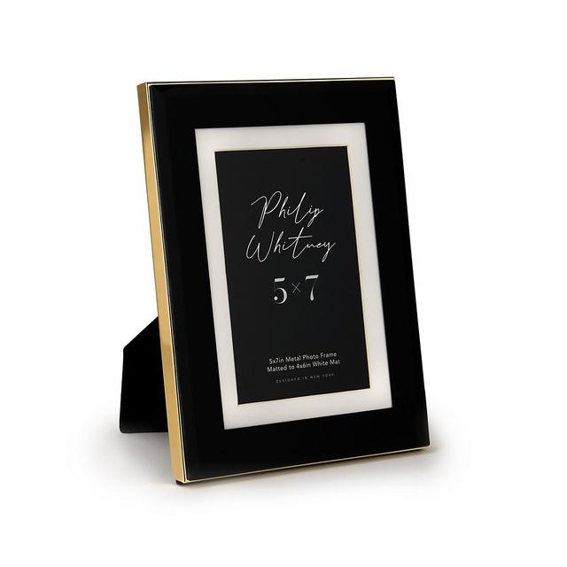 Philip Whitney Vera Metal Picture Frame, 5" x 7"