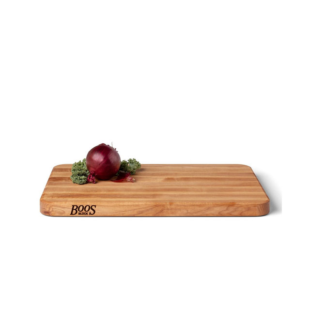 John Boos Chop-N-Slice Series Rectangular Wooden Maple Cutting Board, 20" x 14"
