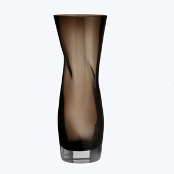 Squeeze Vase - Tall, Brown