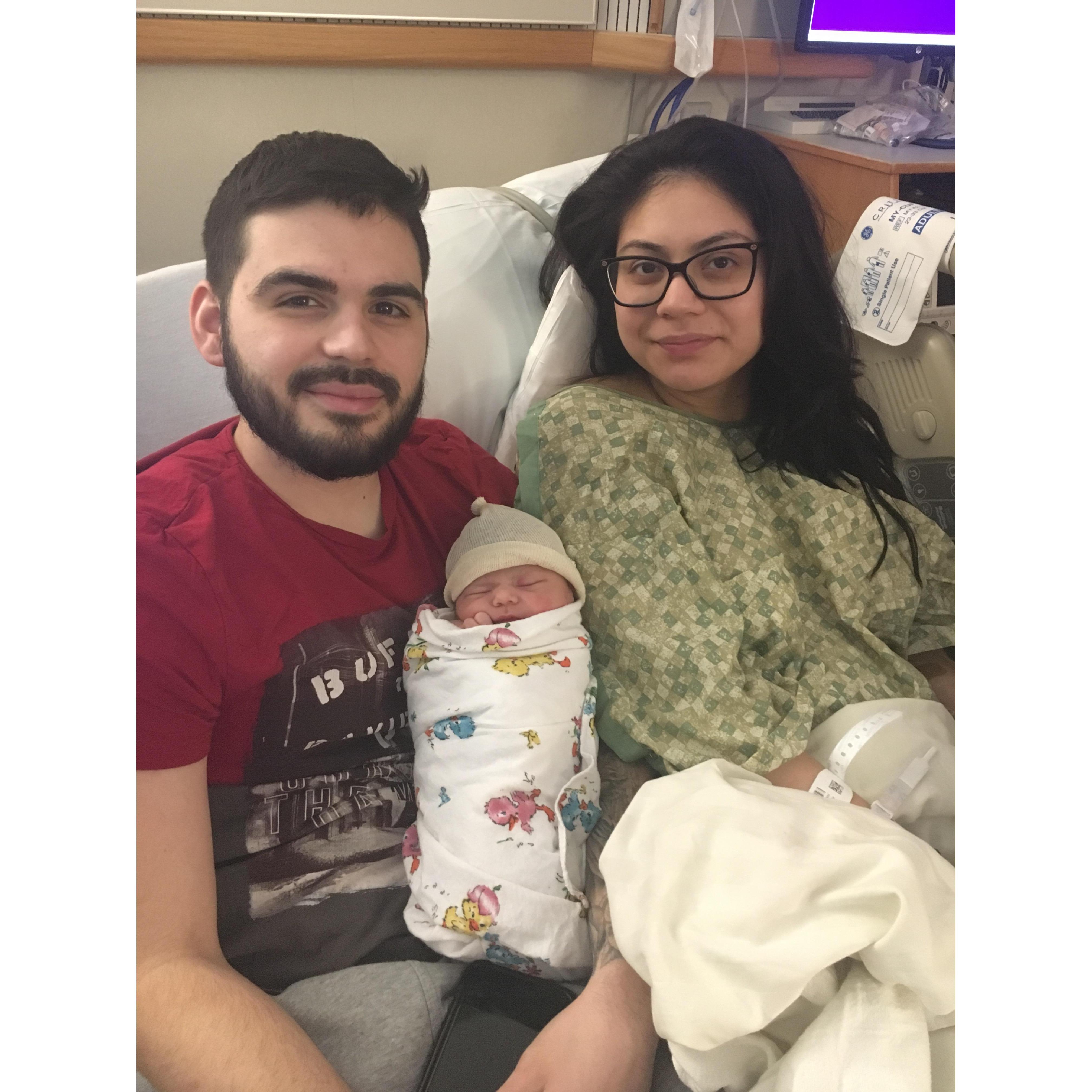 We welcomed our beautiful baby 2/11/19