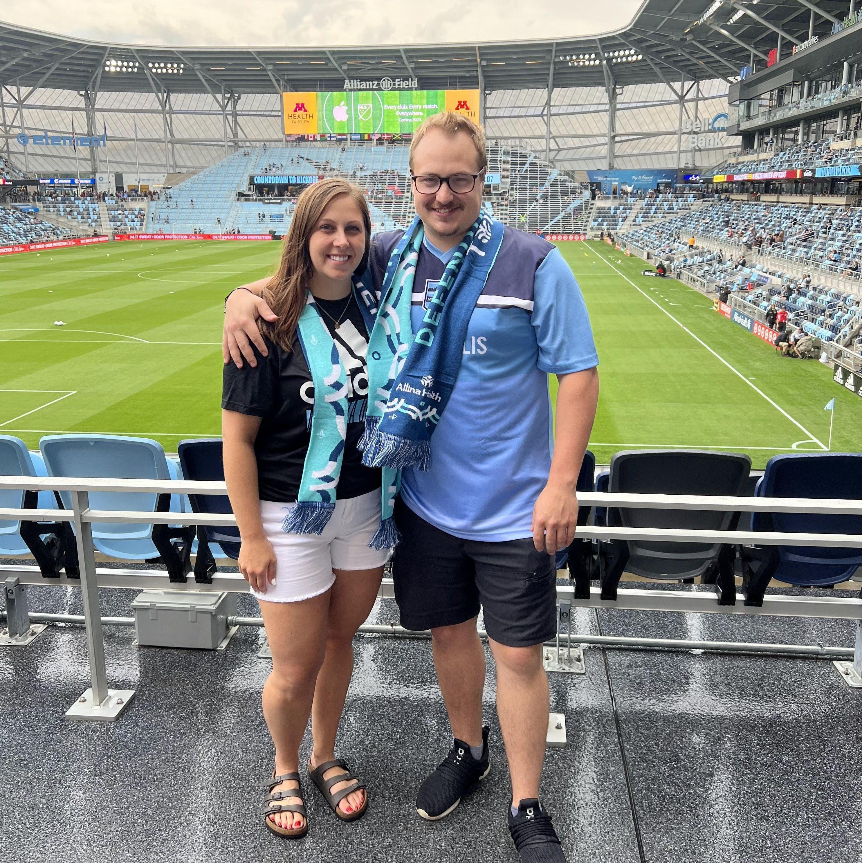 Minnesota United Soccer Game August 2022