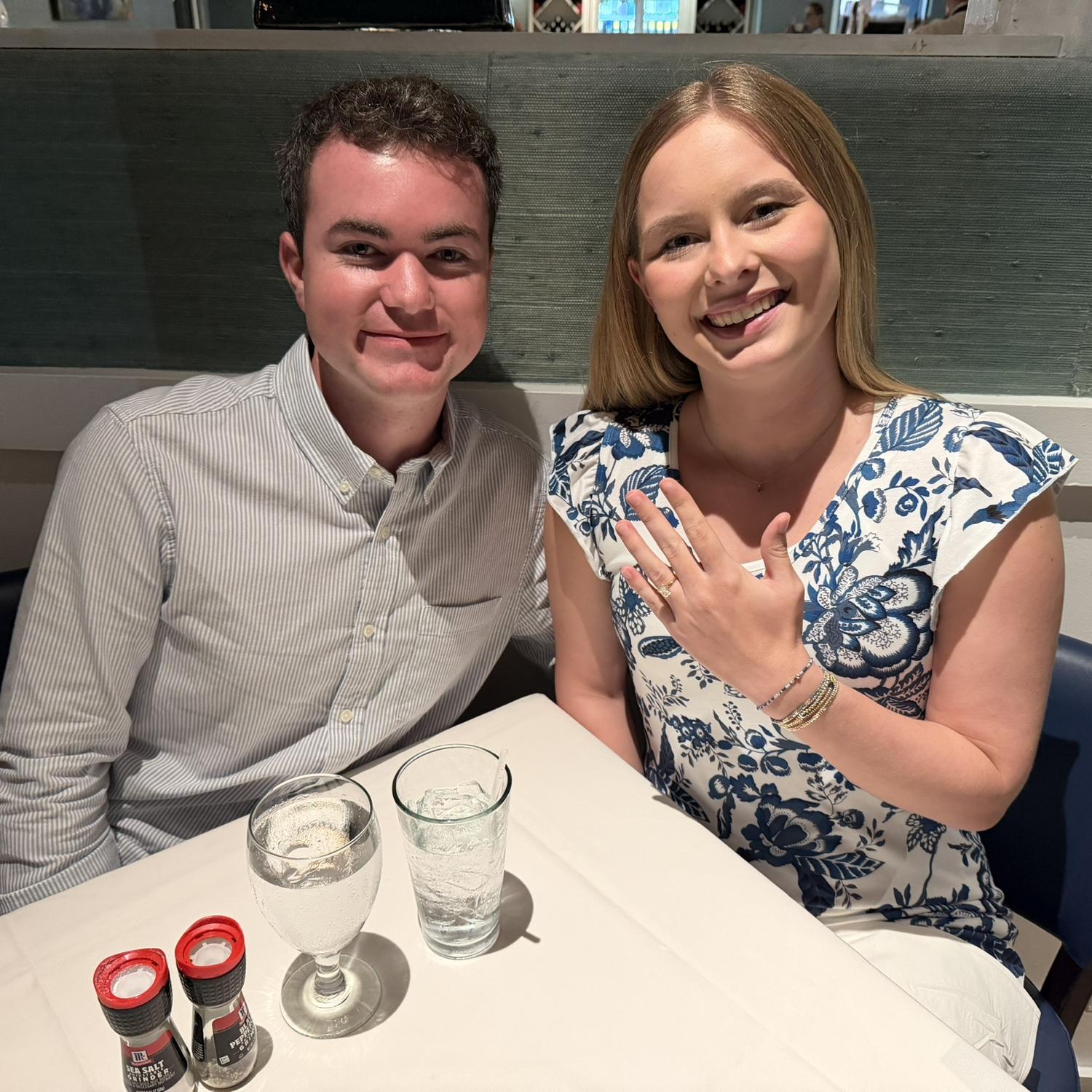 Post-engagement dinner!!