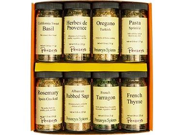 Penzeys -- Herb 8 Jar  Gift Pack