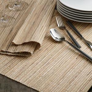 Natural Fiber and Lurex Table Linen Collection