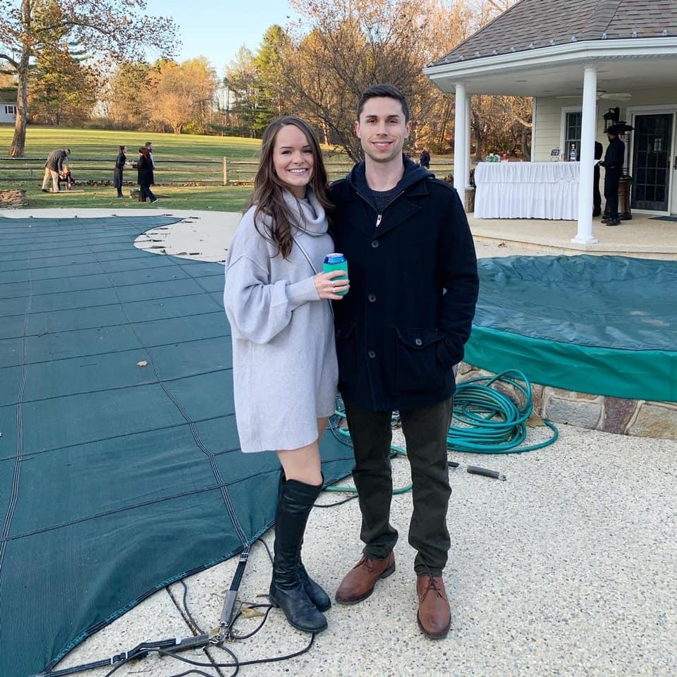 Caroline Troncelliti and Connor Mahoney's engagement party