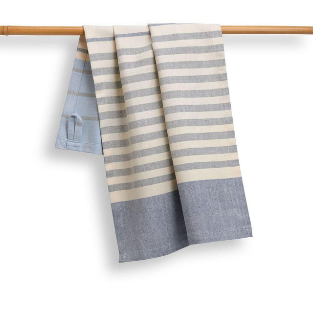 Kitchen Towel, Blue Cheese, Set Of 2