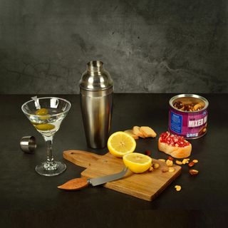 Acacia Trent Bar Board with Knife