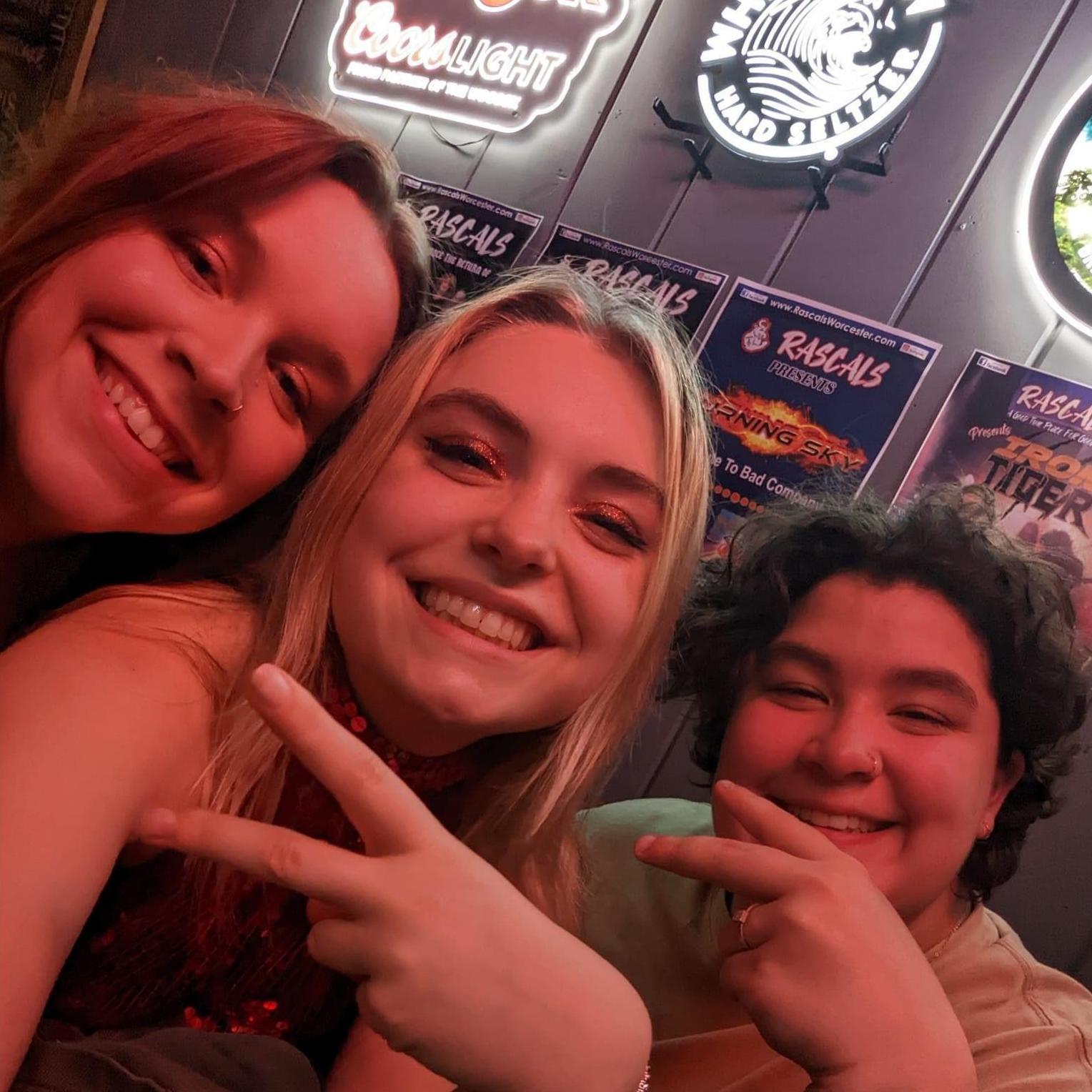 Carol, Steph, & Kayla on New Years Eve
