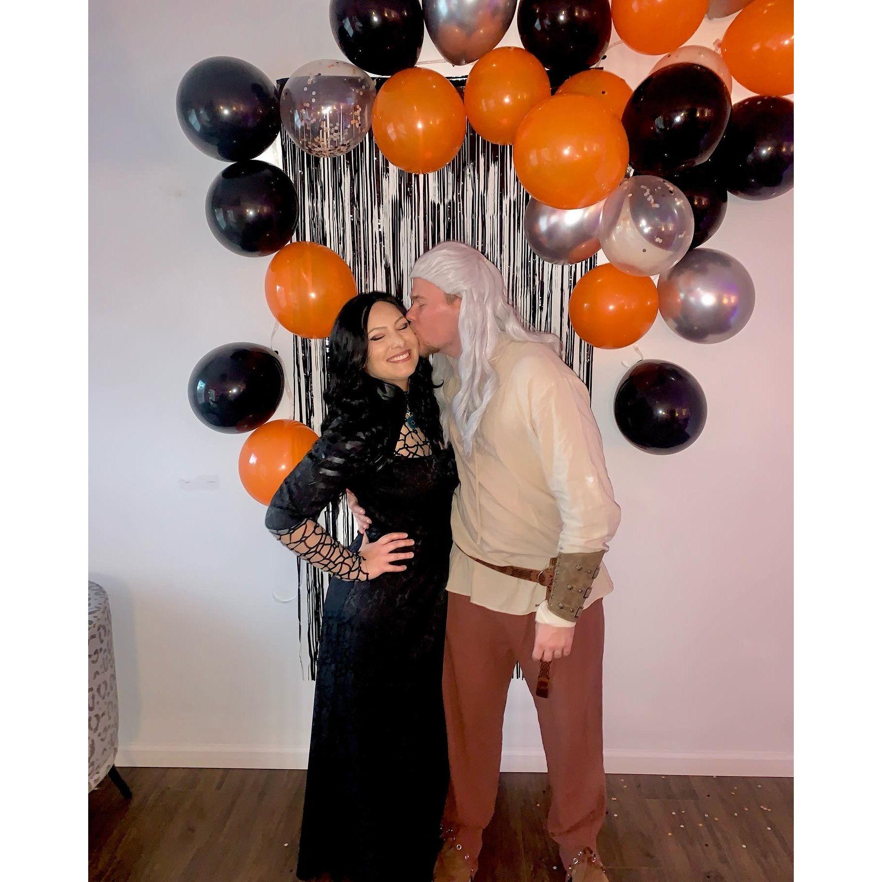 First Halloween party