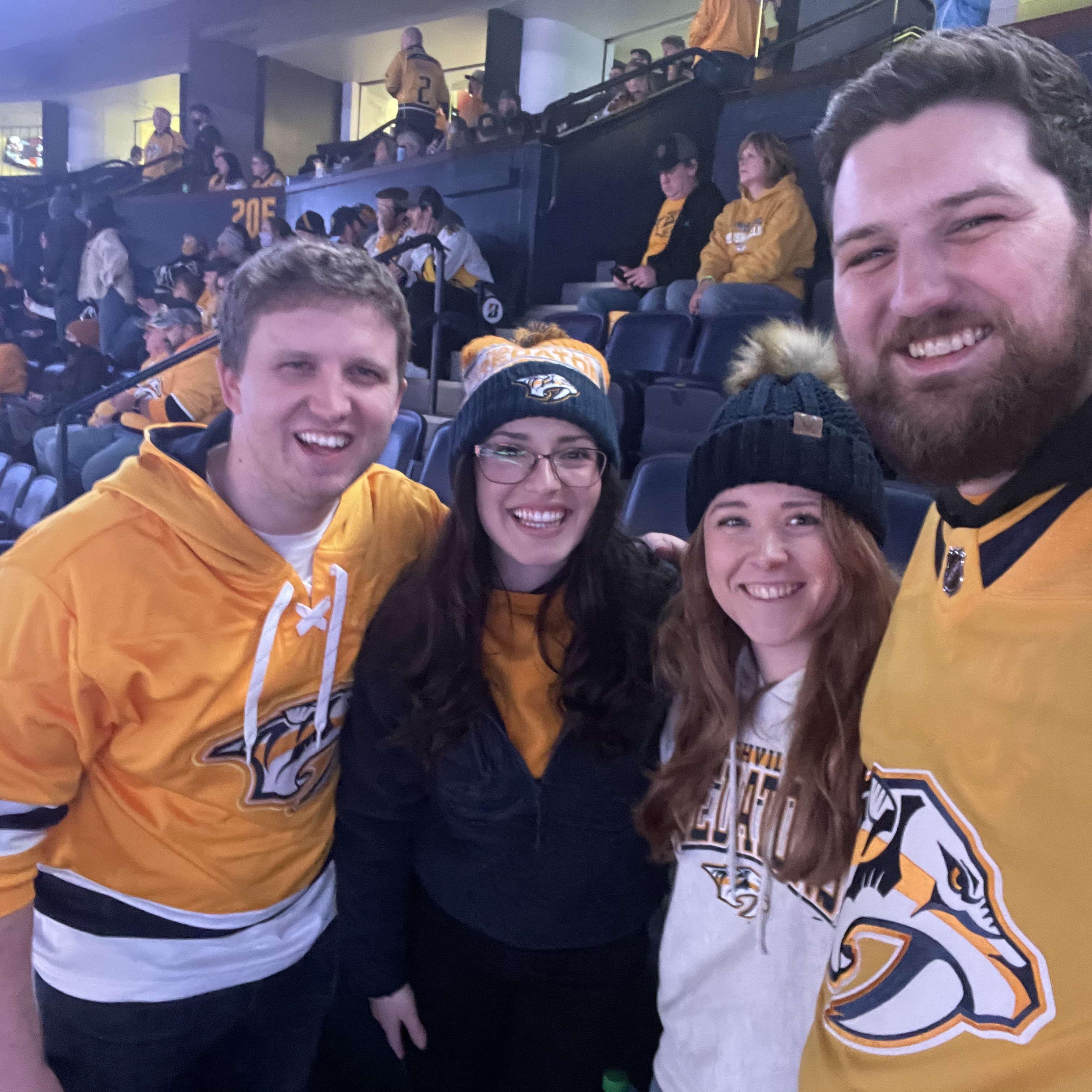 Preds game with friends - 01.11.22