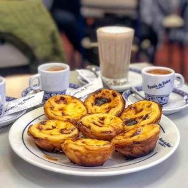 Pastel de Nata and Coffee for Two