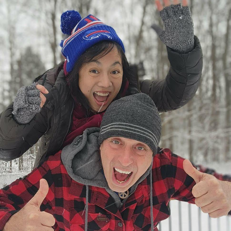 Our first winter together!